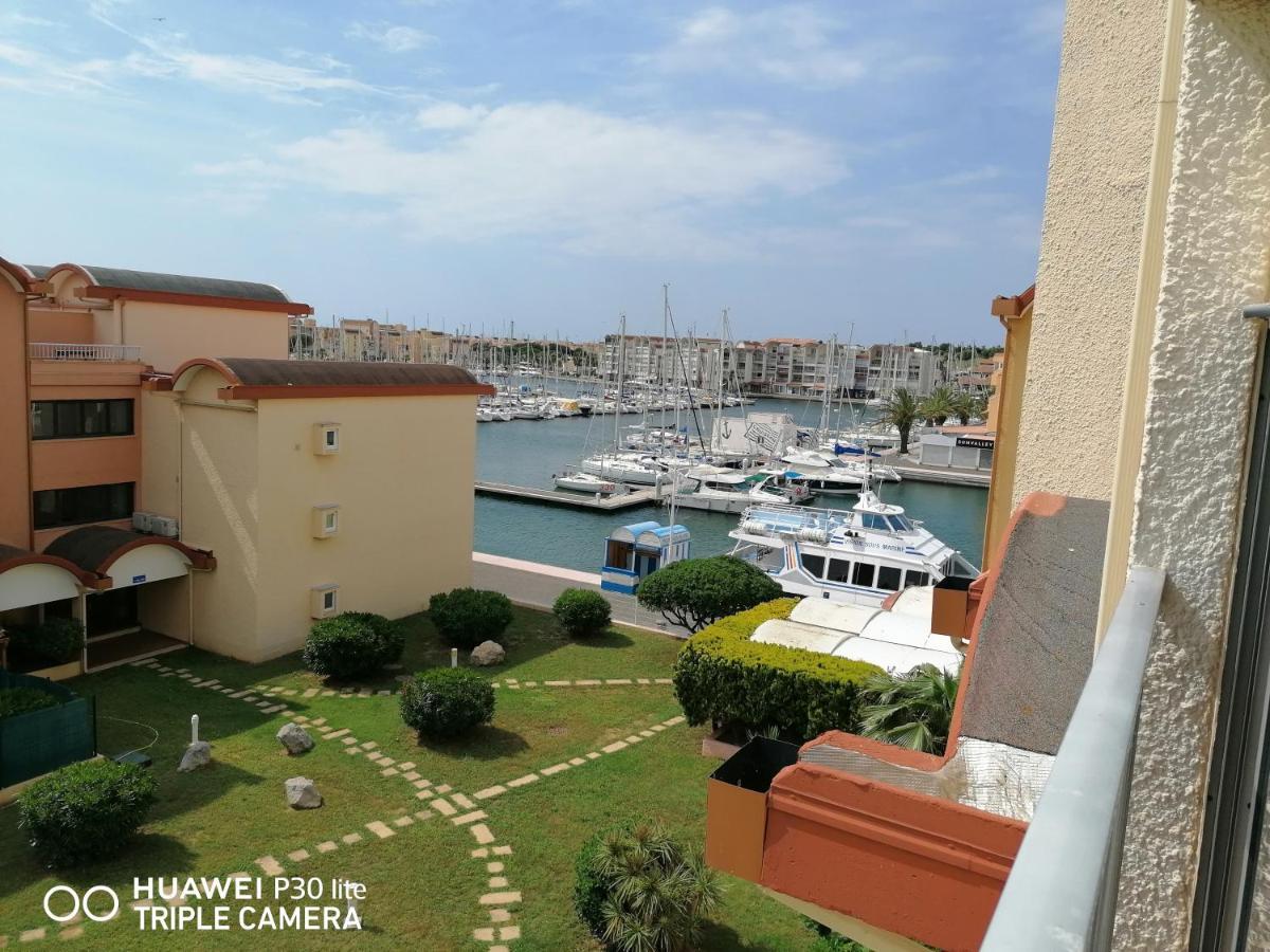 Apartmán Sur Le Port, Studio Avec Vue Sur La Marina Gruissan Exteriér fotografie